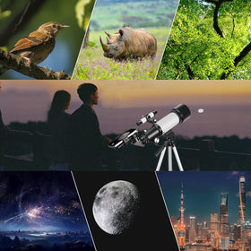 EACONN telescope observing distant landscape during daytime for versatile use benefit