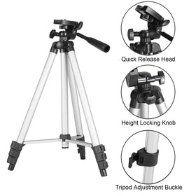 EACONN telescope next to backpack illustrating compact portable travel benefit