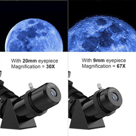 EACONN travel backpack included for portable stargazing
