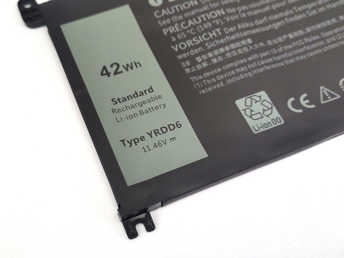 Eafinesy YRDD6 installation steps image showcases straightforward laptop battery replacement.