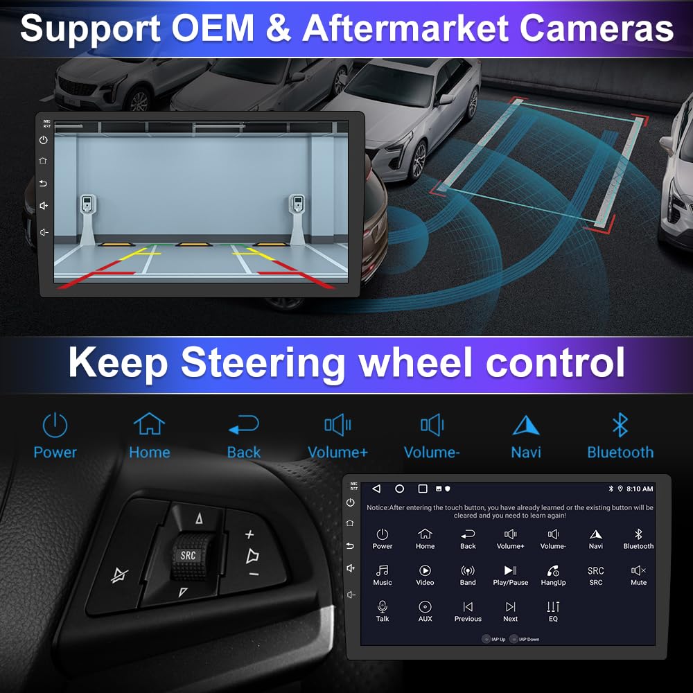 EagleNav steering wheel control compatibility for safer, easier audio adjustments.