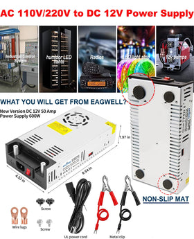 EAGWELL converter installed in an RV powering appliances for mobile reliability