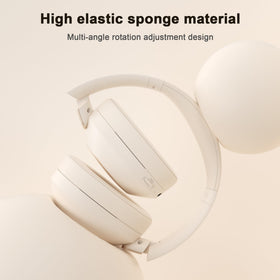 EAORUL close-up of earcup memory foam for comfortable long listening