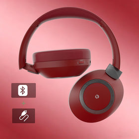 EAORUL earcup close texture showing memory foam cushion for long-wear comfort
