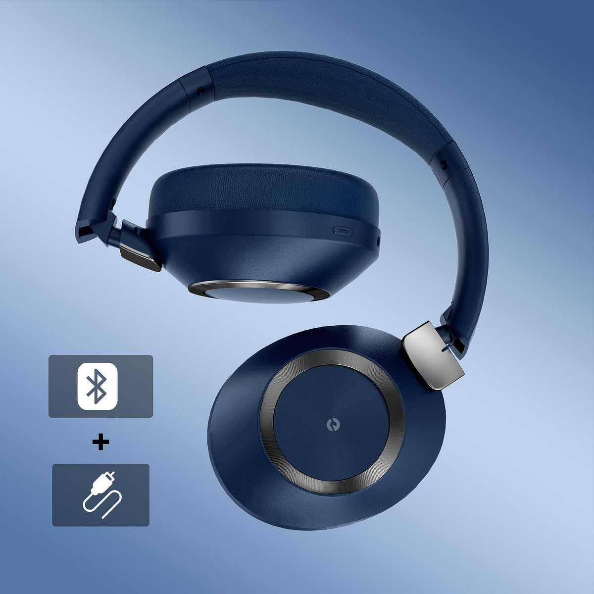 EAORUL earcup memory foam close-up showing plush comfort for long wear