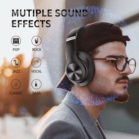 EAORUL over-ear Hi-Fi audio with rich bass for immersive listening sessions.