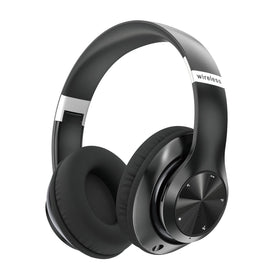 EAORUL wireless Bluetooth headphones with mic for clear calls and hands-free listening.