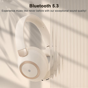 EAORUL plugged with 3.5mm cable for wired listening when battery low