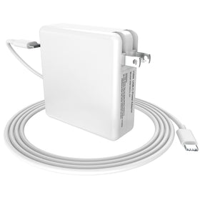 EAOYHGB 118W USB-C charger powers a MacBook Pro quickly and safely.