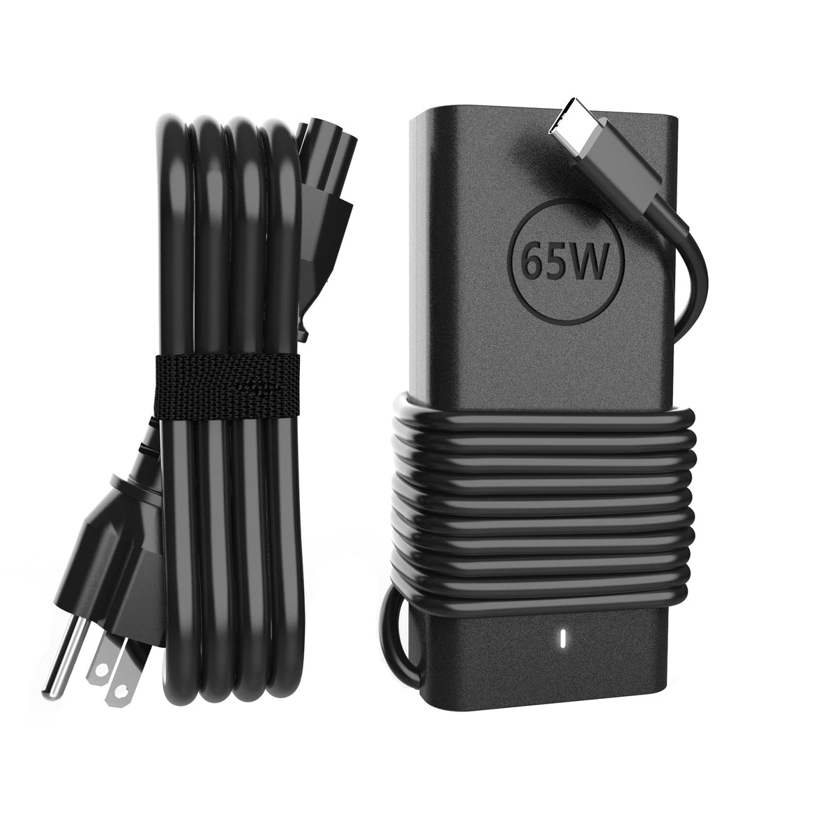 EAOYHGB 65W USB-C laptop charger in action, delivering safe, fast charging for compatible devices.