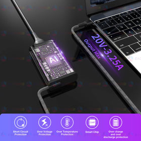 EAOYHGB ProBook X360 USB-C charger compatible with multiple business laptops.