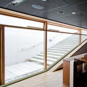 Eapele clean-workspace cable protection creates organized, hazard-free floors.