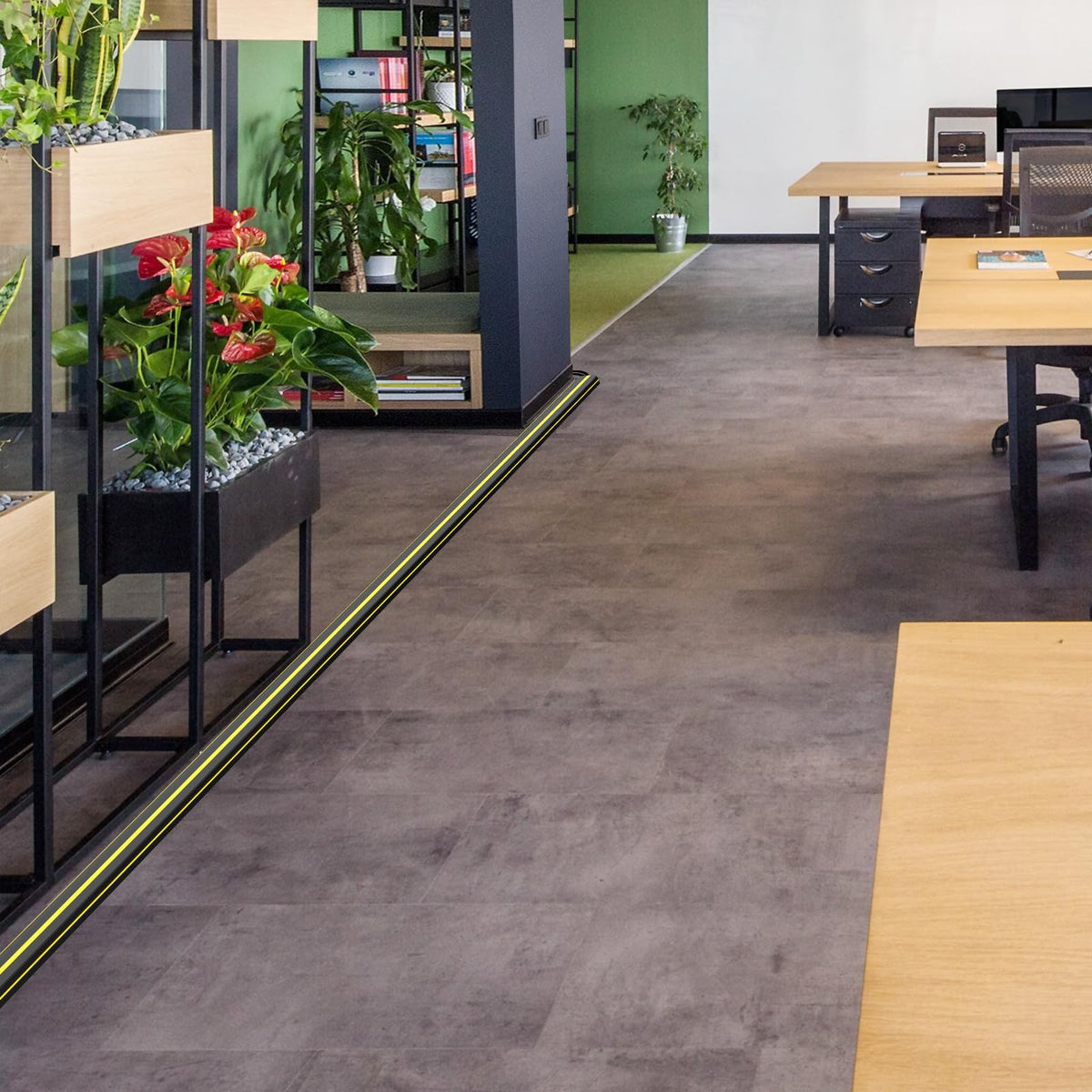 Eapele durable floor protector provides long-lasting protection for high-traffic areas.