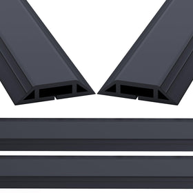 Eapele floor cord cover unrolled for long cable protection solution