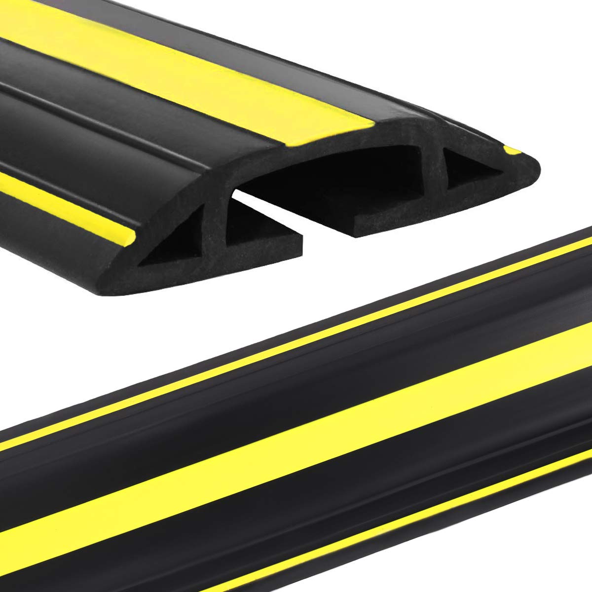 Eapele front view showing full 6.5ft protector and clear layout benefit