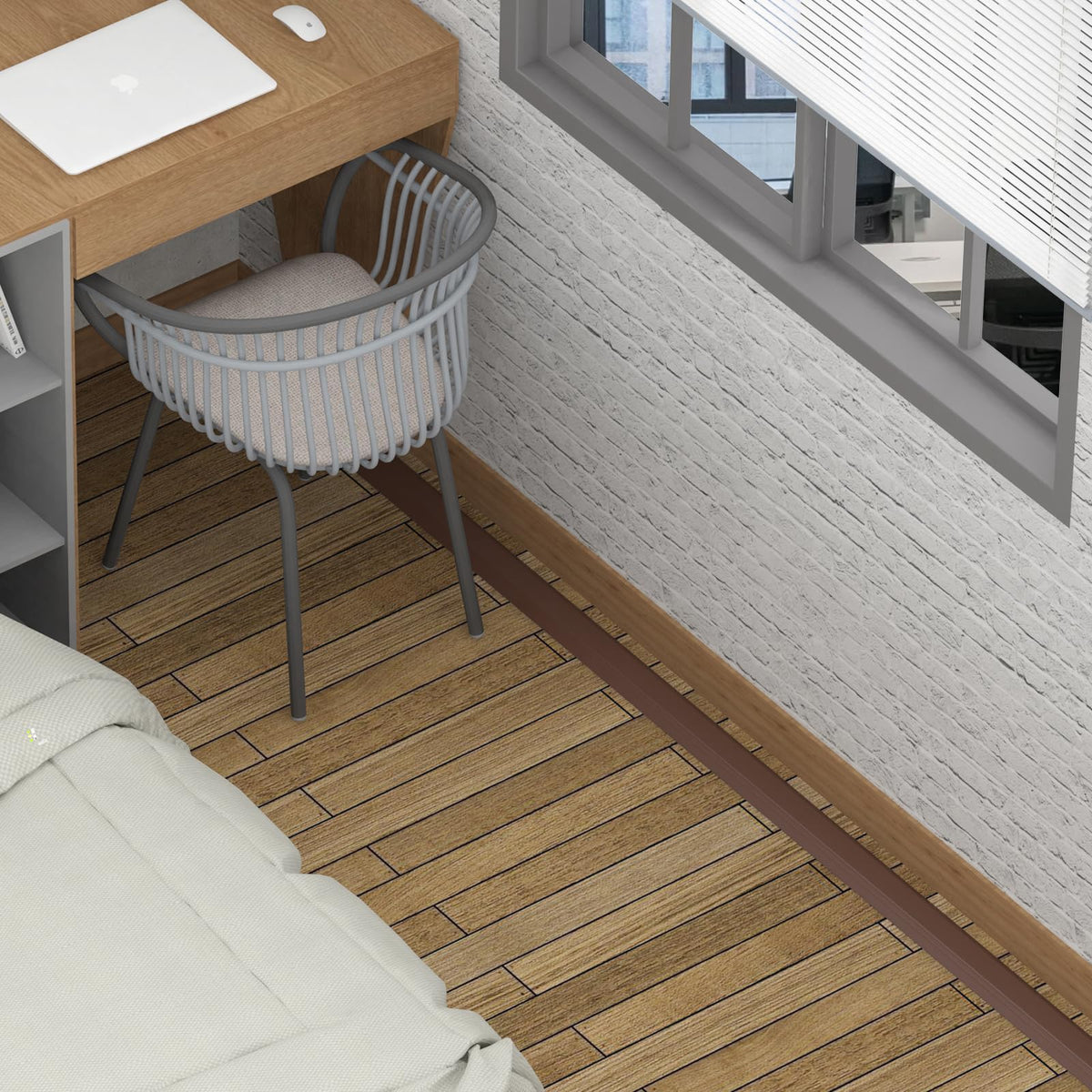 Eapele beside a ruler showing interior width and height for correct cable sizing
