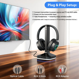Earbay wireless headphones deliver hi-fi sound and comfortable fit for long sessions.