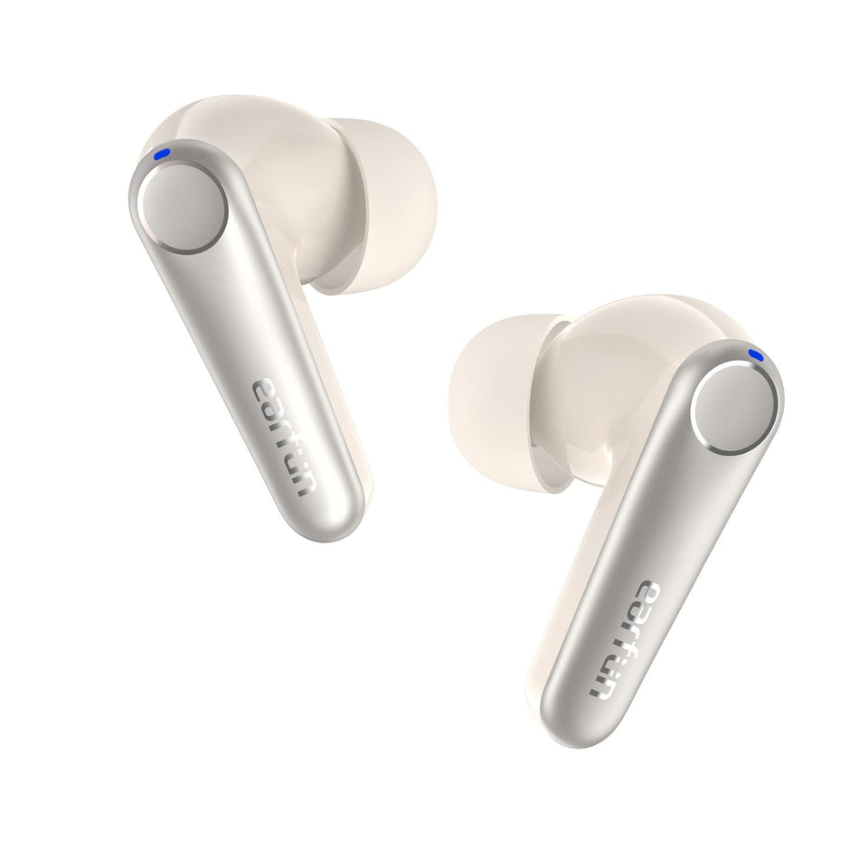 EarFun Air Pro 3 charging case front view, compact portable design for travel