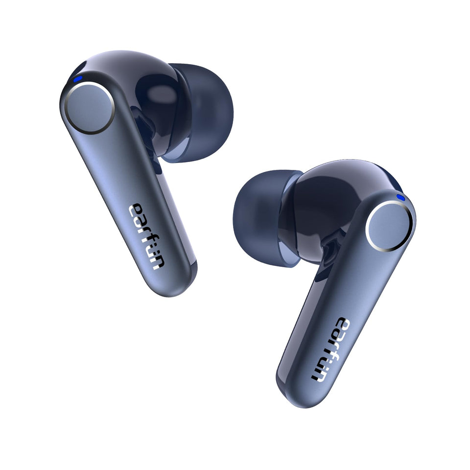 EarFun Air Pro 3 earbuds delivering immersive sound with deep bass and clear highs.