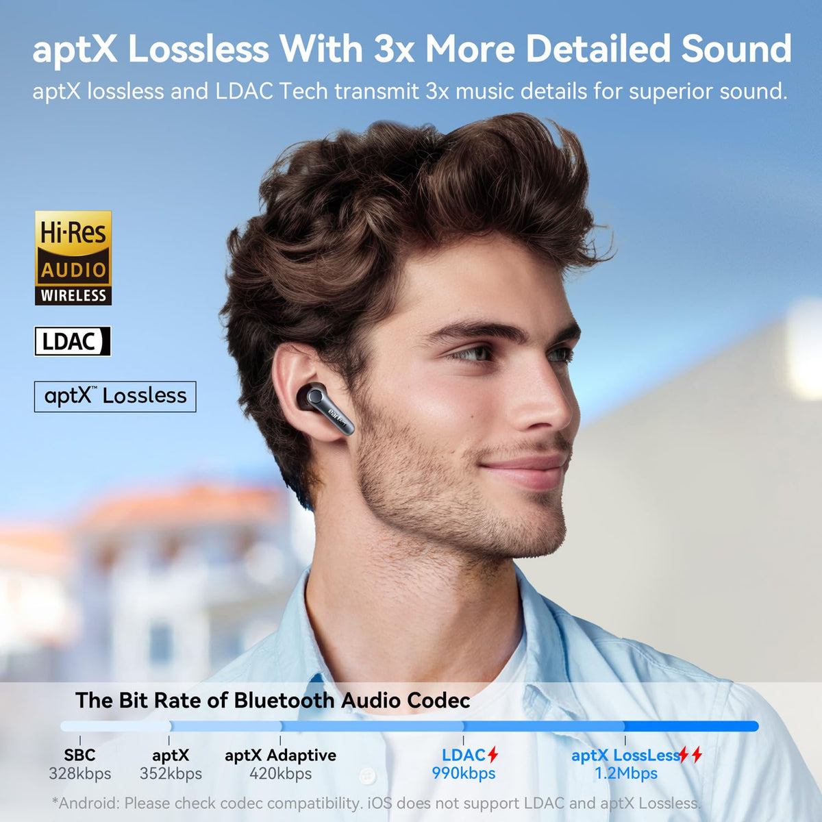 EarFun Air Pro 4 charging case open for fast top-up.
