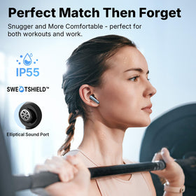 EarFun Air Pro 4i app EQ customization and sound controls screen.