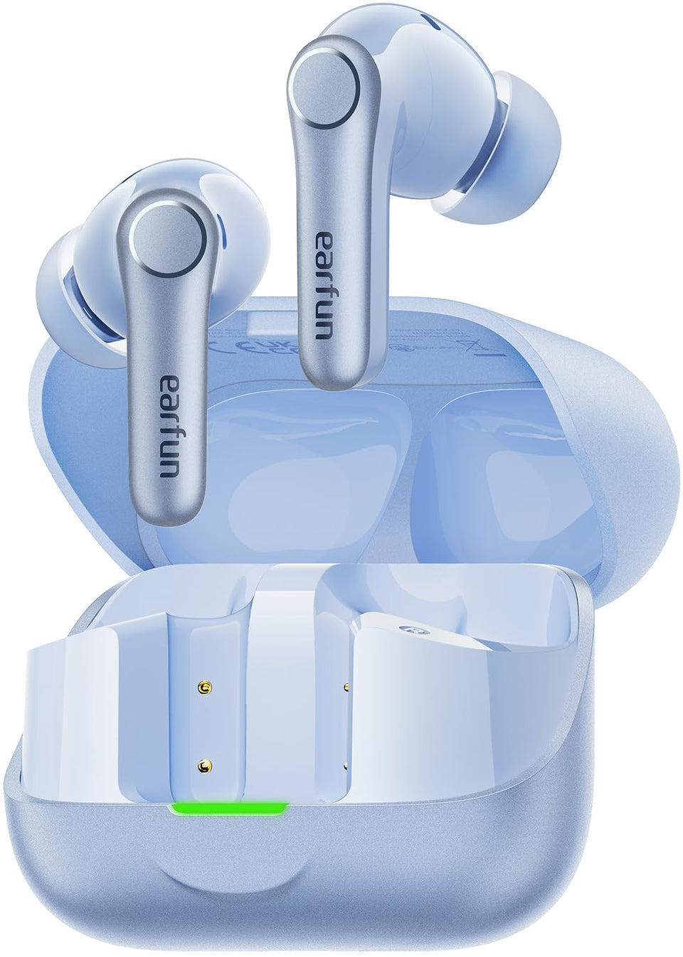 EarFun Air Pro 4+ case blue: compact charging companion for on-the-go listening