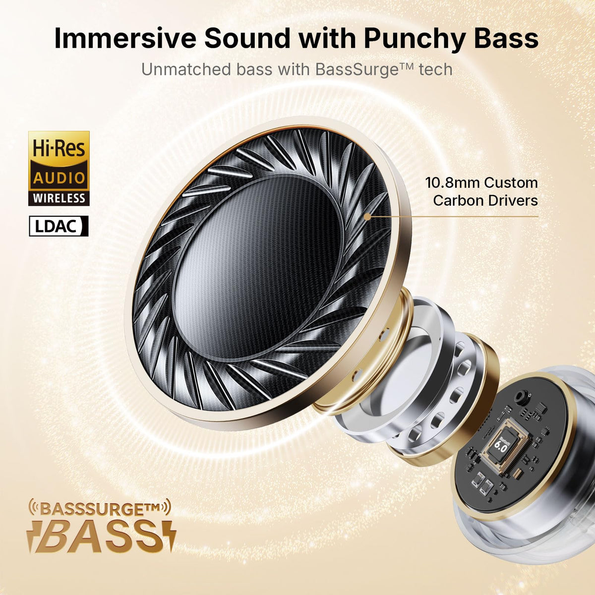 EarFun Bluetooth 6.0 multipoint for fast pairing and dual-device use.