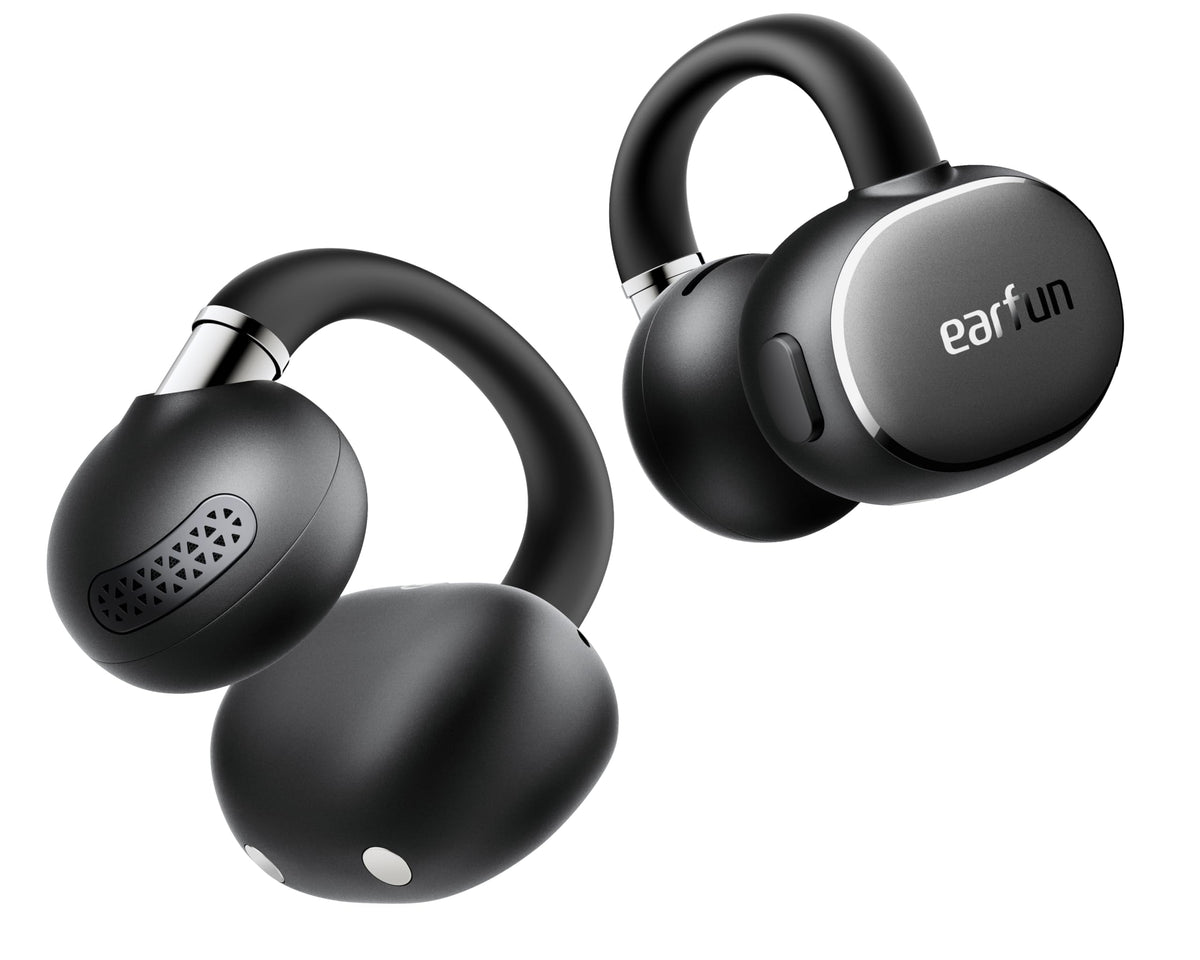 EarFun Clip 2 open-ear design for secure, comfortable listening during workouts.