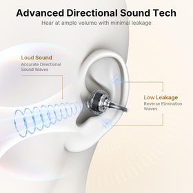 EarFun Clip Open Earbuds with AI ENC for clear calls in noise