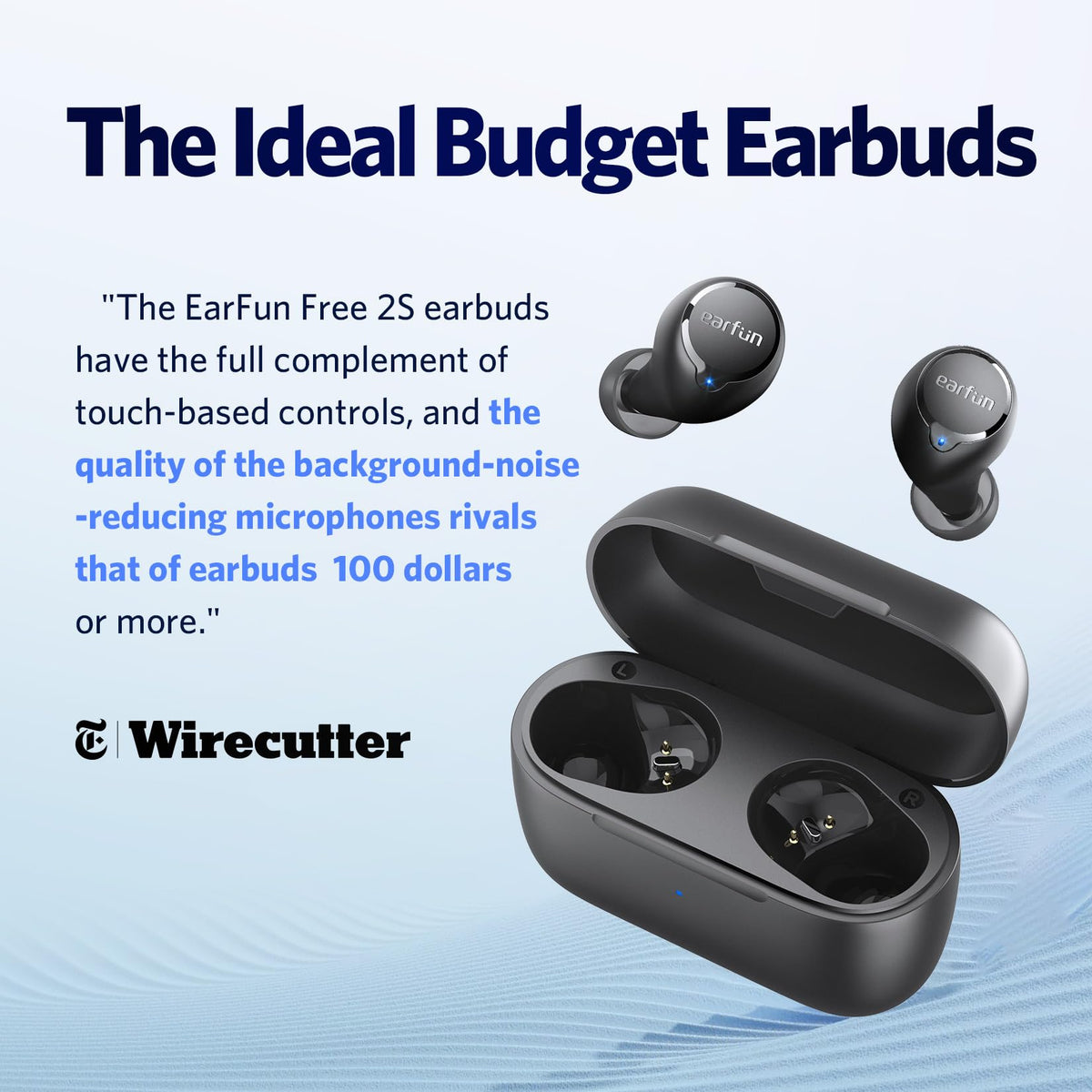EarFun Free 2S close-up of driver showing build quality and sound clarity