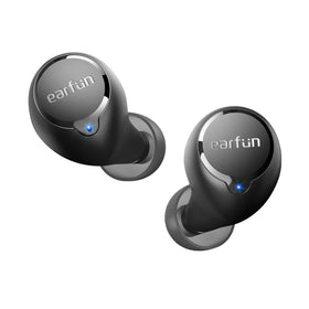 EarFun Free 2S front packaging showcasing features and design benefits