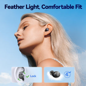 EarFun Free 2S on wireless charging pad demonstrating cable-free convenience