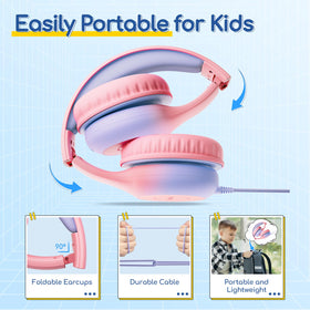 EarFun K1 pink compatibility with USB-C devices like tablets and PCs.