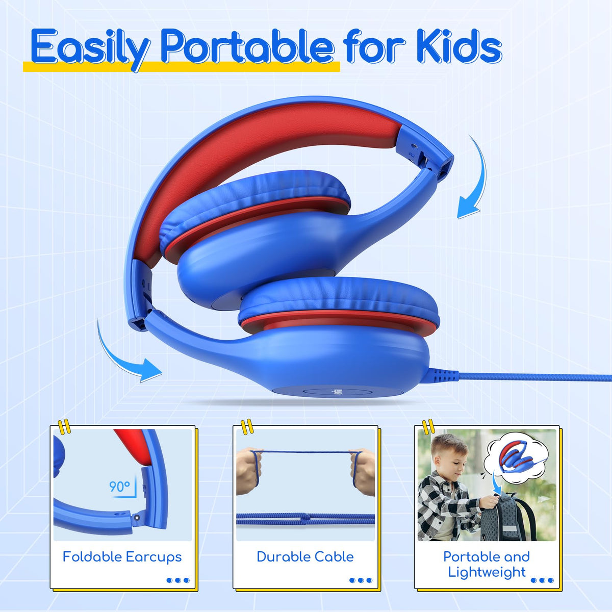 EarFun K1 volume-limited headphones for safer listening during study