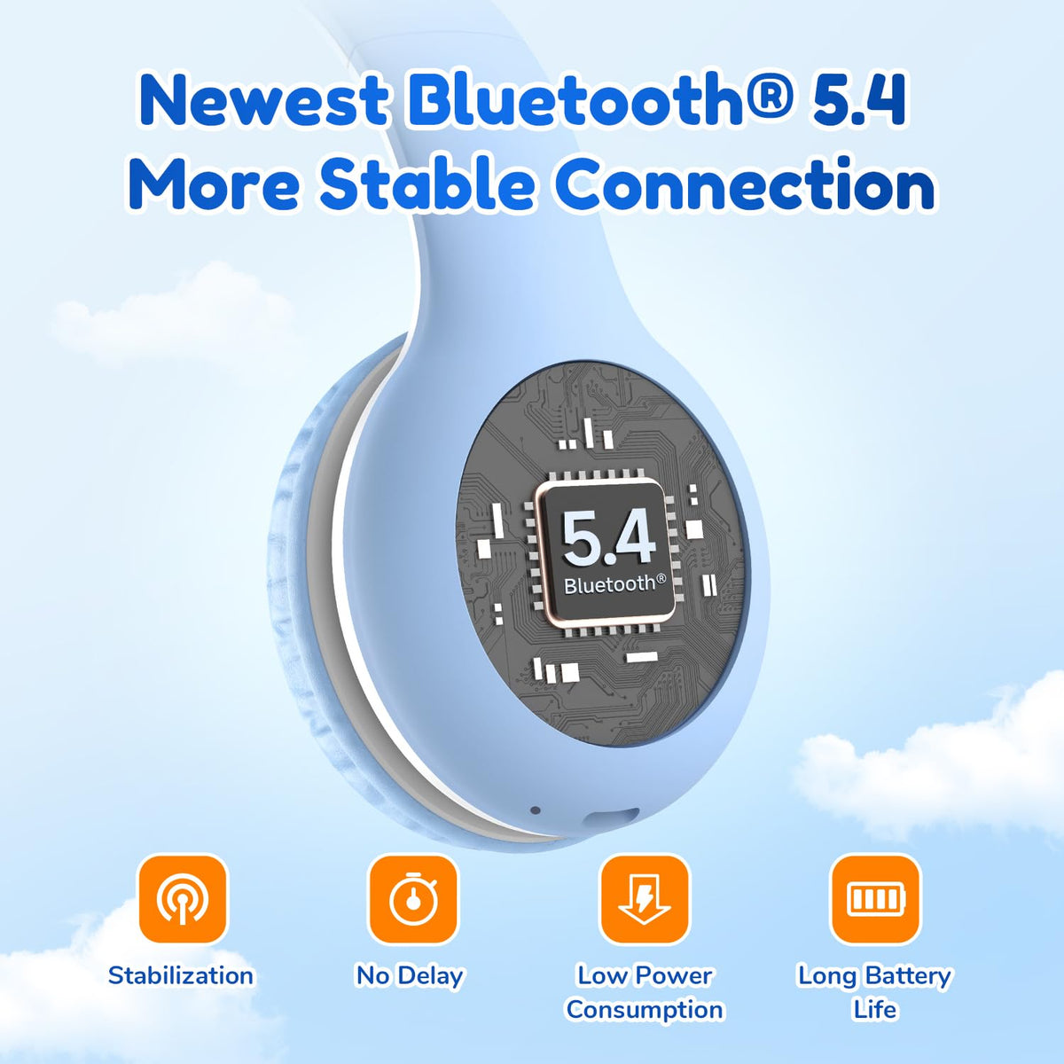 EarFun K2 Kids USB-C charging port closeup for quick recharge
