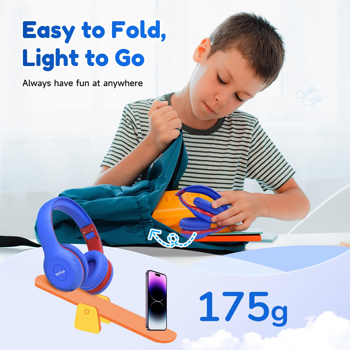 EarFun K2 label and materials shot showing RoHS and FCC-compliant build