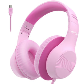 EarFun K3 Kids Headphones folded for travel and easy storage.