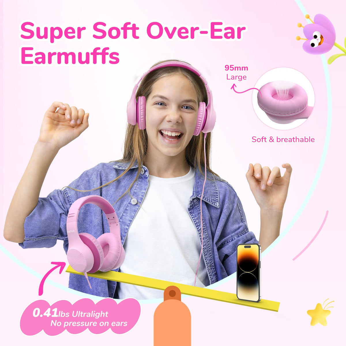 EarFun K3 USB-C connector enables quick device connectivity.