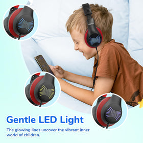 EarFun K3 LED light modes add playful style while listening.