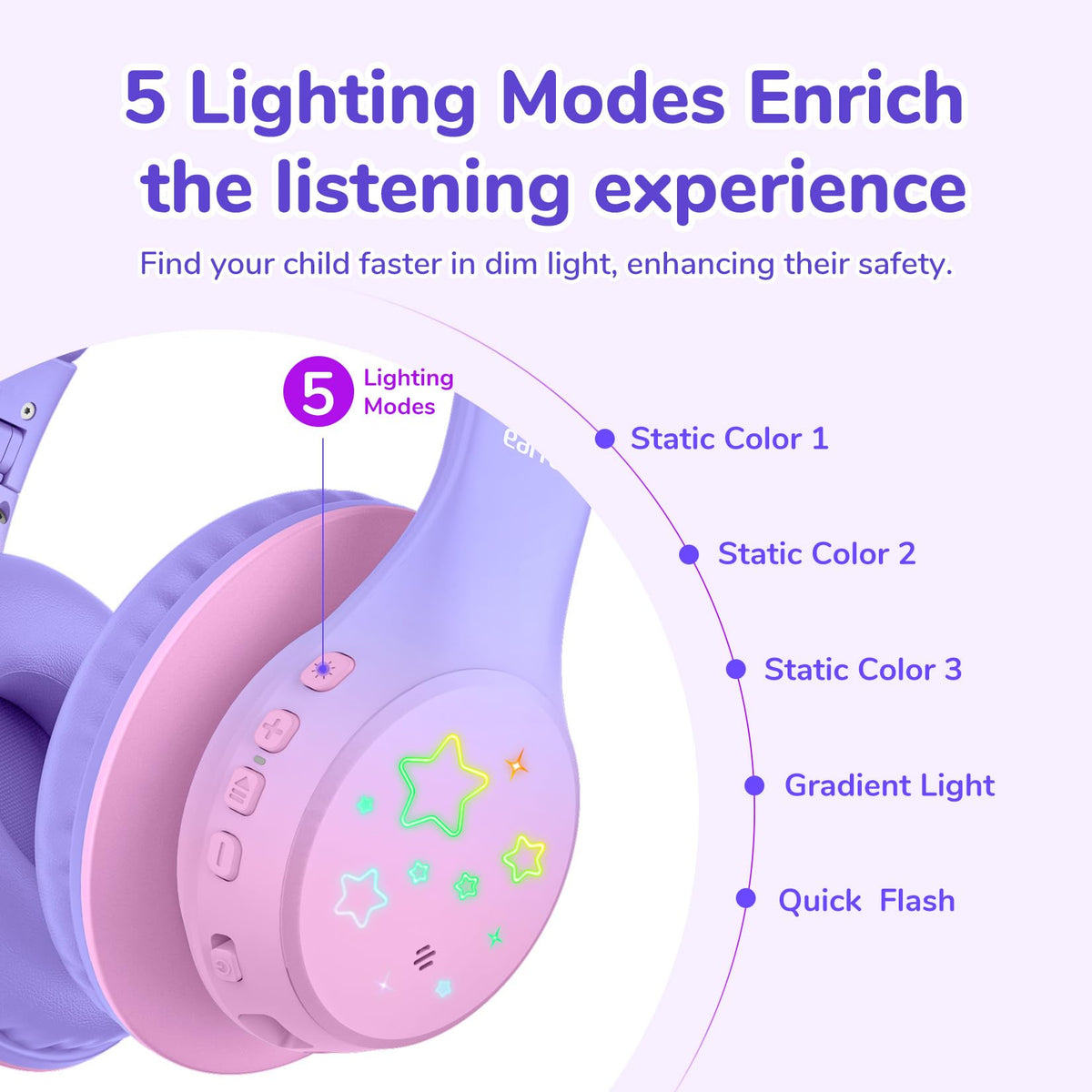 EarFun K4 Kids 40mm drivers deliver immersive sound for videos, games, and lessons