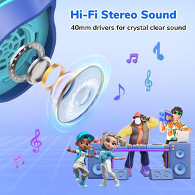 CPC safety-certified materials used in EarFun S1 kids headphones