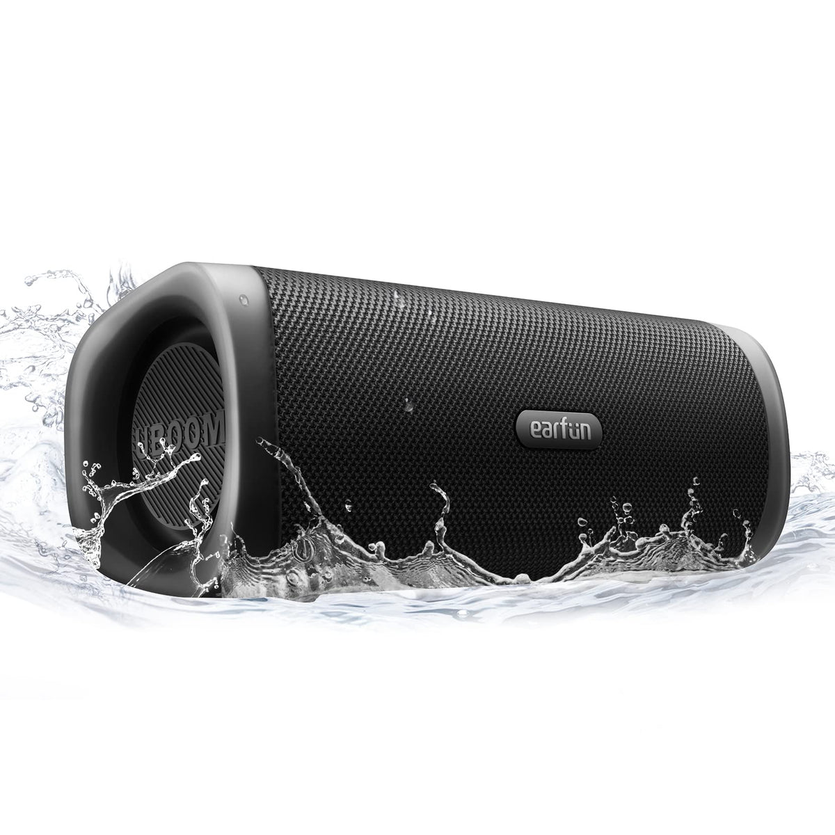 EarFun UBOOM L delivers 28W stereo outdoors with rich bass.