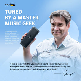 EarFun UBOOM L IP67 waterproof for poolside listening.