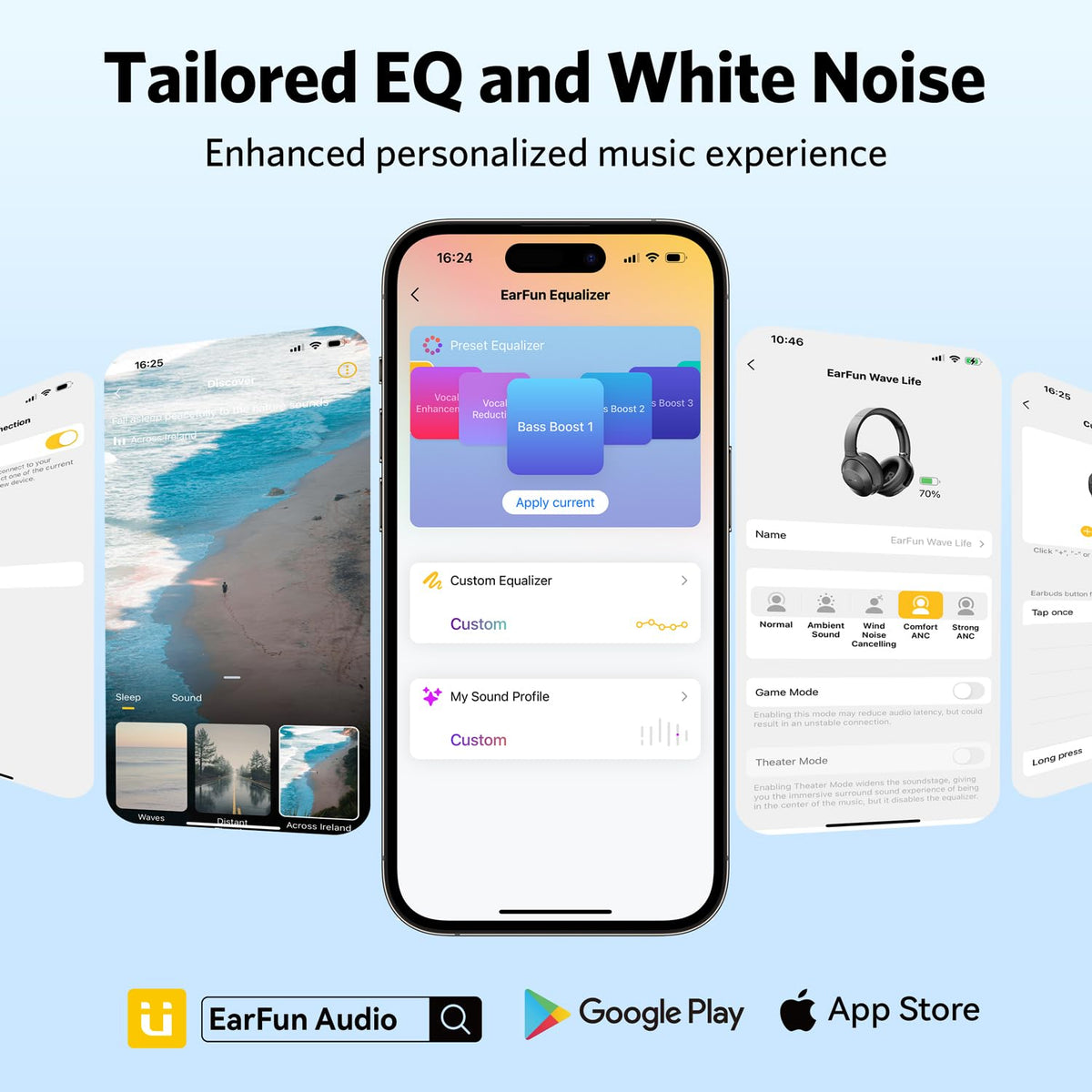 EarFun Wave Life packaging and accessories with included USB-C cable convenience