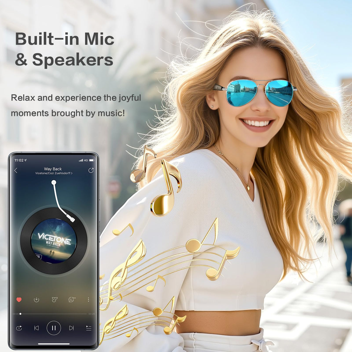 EarlySincere Ai Glasses IP65 waterproof design for travel
