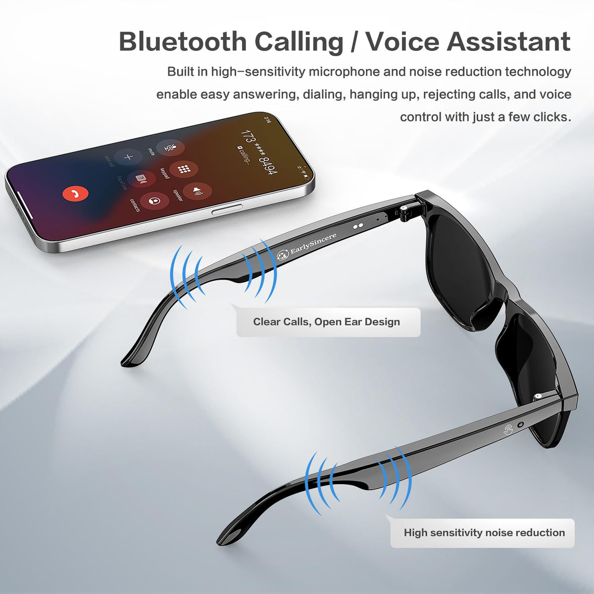 EarlySincere AI glasses real-time translation across 164 languages on the go