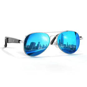 EarlySincere Ai Glasses displaying real-time translation during travel