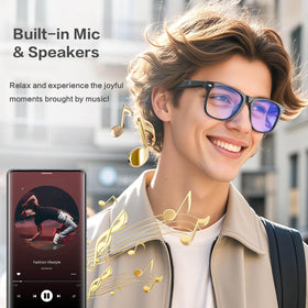 EarlySincere AI Smart Glasses long battery life for all day use