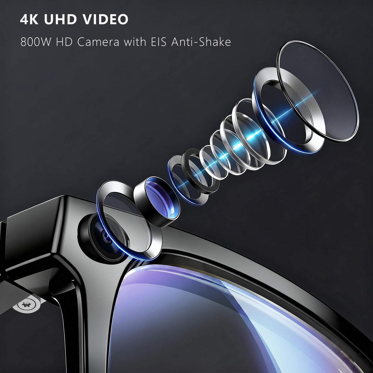EarlySincere EIS stabilization provides smoother first-person videos.