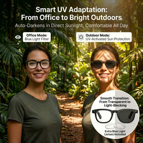 EarlySincere glasses provide open-ear audio for immersive sound while staying aware of surroundings.